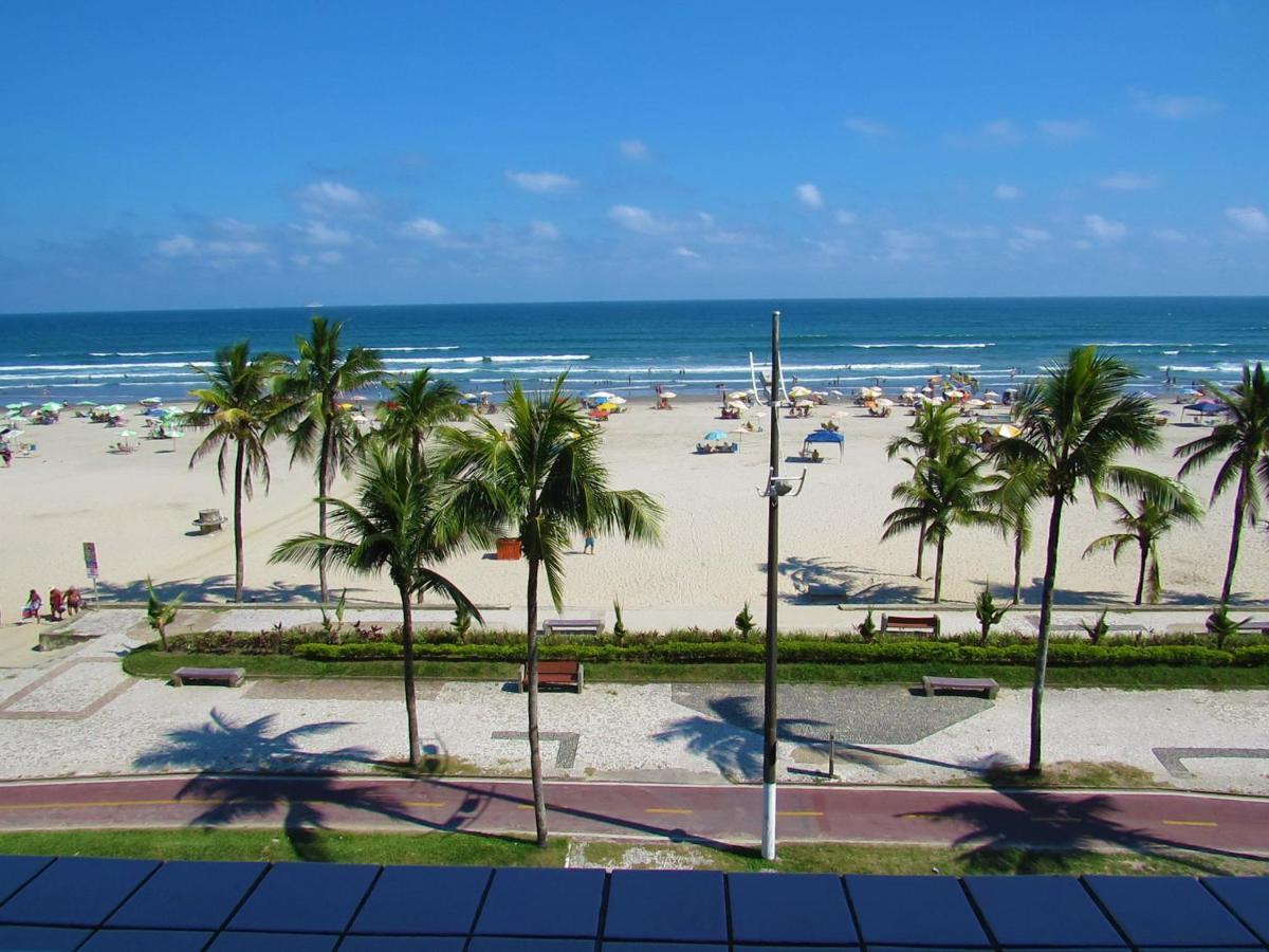 Apto Pe Na Areia Com Vista Para O Mar E Wifi Прая-Гранди Экстерьер фото